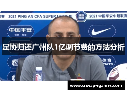 足协归还广州队1亿调节费的方法分析